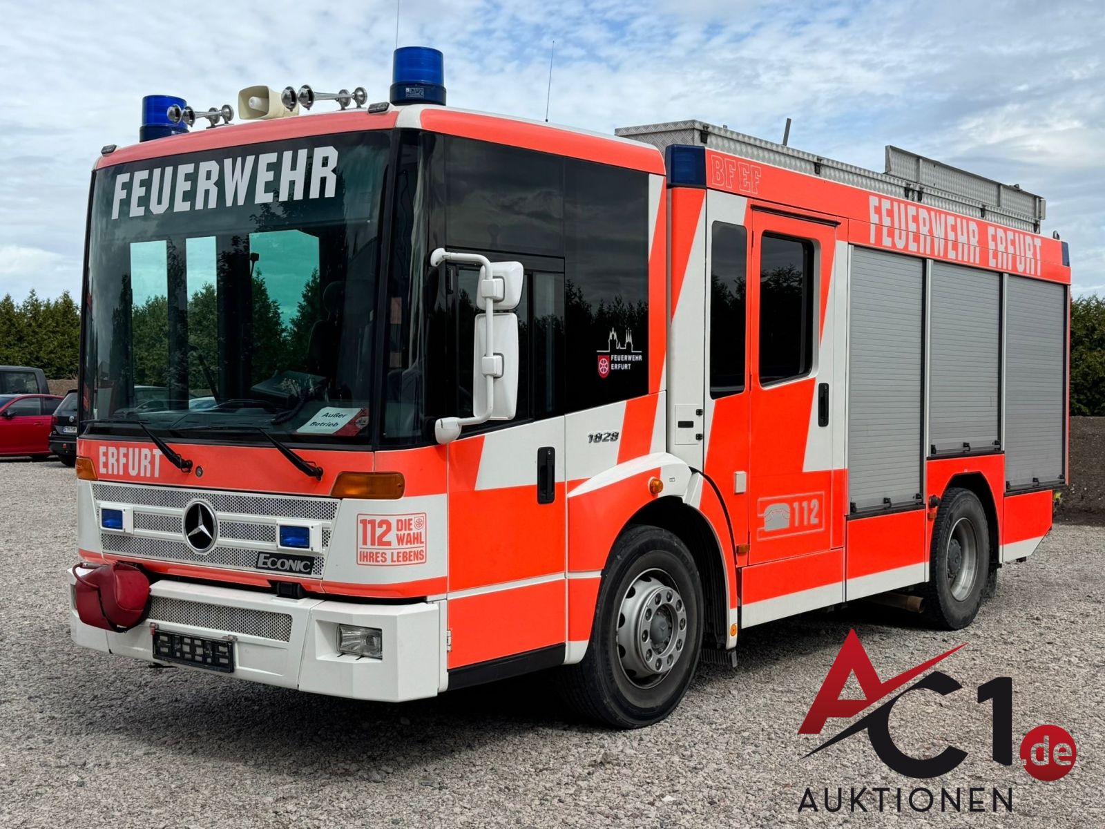 MB Econic 1828 So.KFZ Löschfahrzeug HLF 20/24 mit Seilwinde